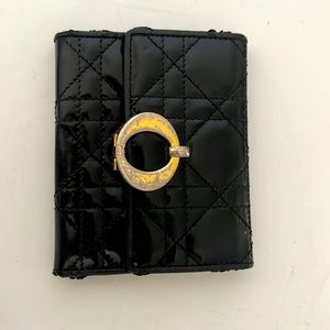 Authentic Lady Dior Cannage Wallet